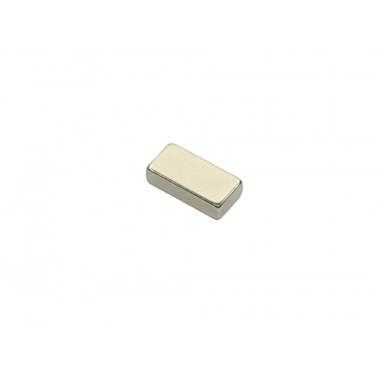 Ímã de neodímio bloco 20 x 10 x 5 mm - N42